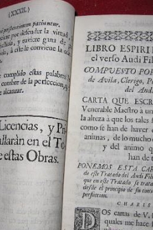 OBRAS DEL BEATO JUAN DE AVILA. TOMOS II, III Y VII EDICION DE 1759. TRAEN VARIAS OBRAS COMPLETAS 