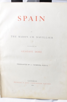 La España de Doré: Túnel en la garganta de Pancorbo,1881,1ªedic,34x25,5,grabado a la madera