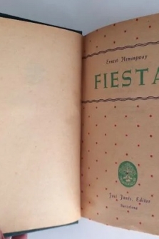 FIESTA (1ª ED. CLUB DE LOS LECTORES, 1955)