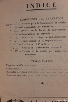 RADIO ENCICLOPEDIA. Número 26: Compendio del reparador. MARZO 1946. 1ª EDICIÓN
