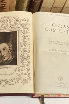 Obras Completas. Introducción, recopilación y notas de E. Correa Calderón.