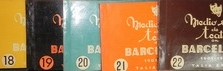 Medio siglo de teatro en Barcelona(1901-1950). 22 números. Talia en fichas