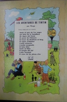 Les aventures de Tintin. Hem caminat damunt la Lluna. Juventud 1ª edició 1968