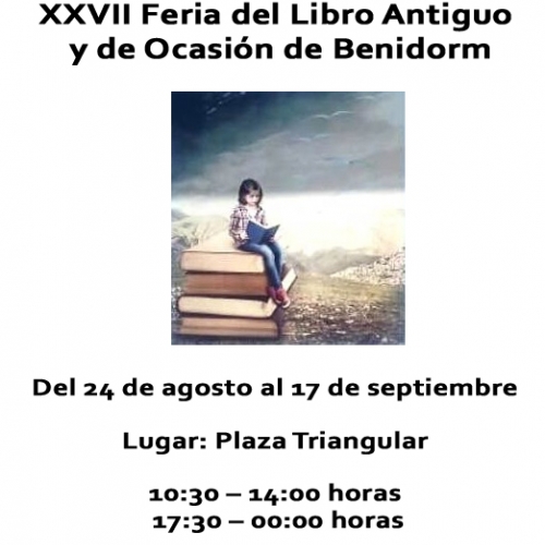 XXVII Feria del Libro Antiguo y de Ocasión de Benidorm