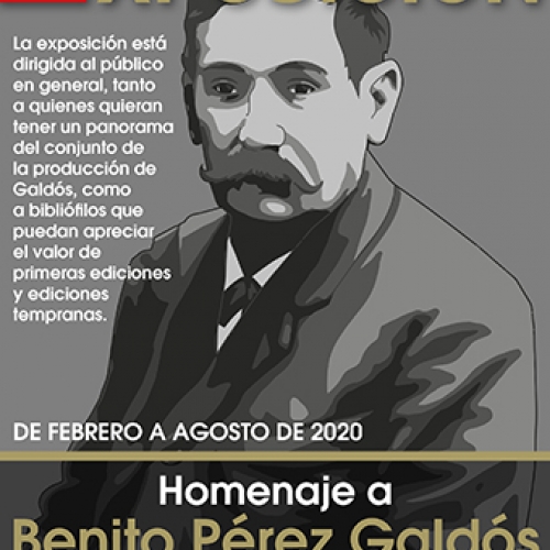 Exposición "Homenaje a Benito Pérez Galdós"en Alcaná Libros