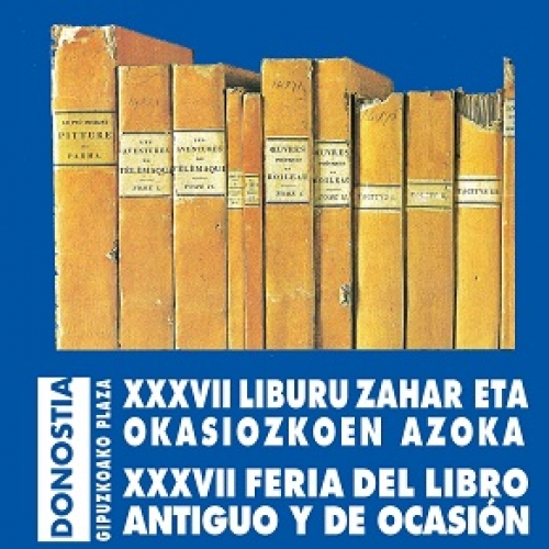 Feria del Libro Antiguo y de Ocasión de Donostia - San Sebastián 2022.
