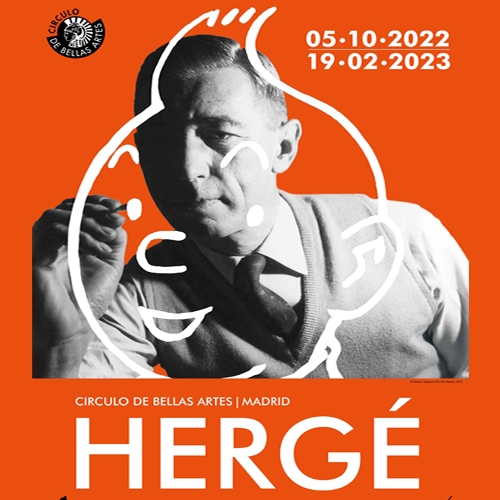 "Hergé. The Exhibition”, en el Círculo de Bellas Artes de Madrid.