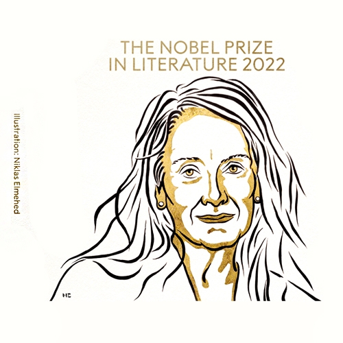 Annie Ernaux, Premio Nobel de Literatura 2022.